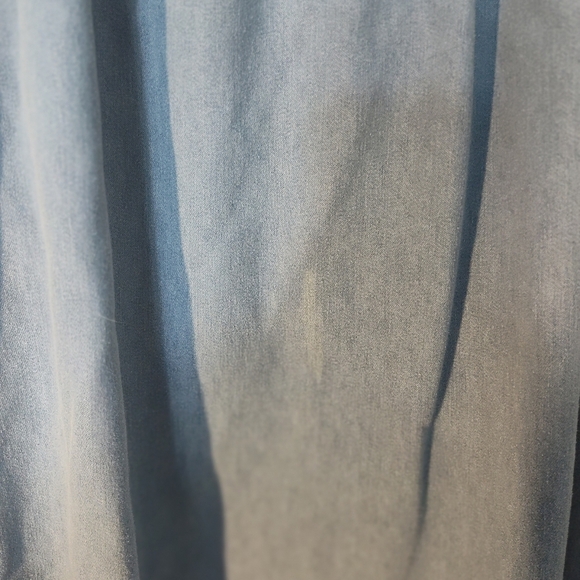 Vintage Denim Button-Front Skirt - Picture 3 of 3